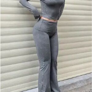Gray Women's Jumpsuit